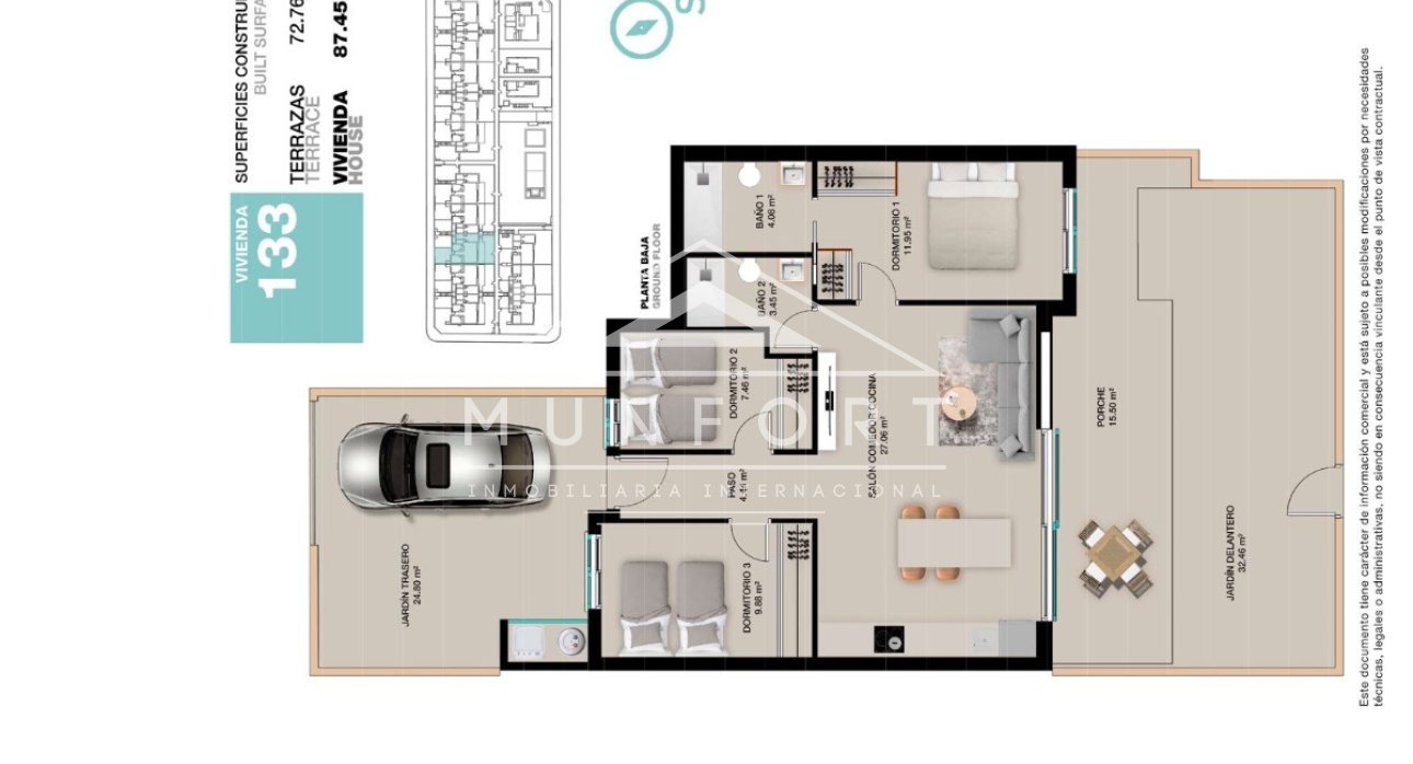 Resale - Bungalows -
Pilar de la Horadada - Torre de la Horadada
