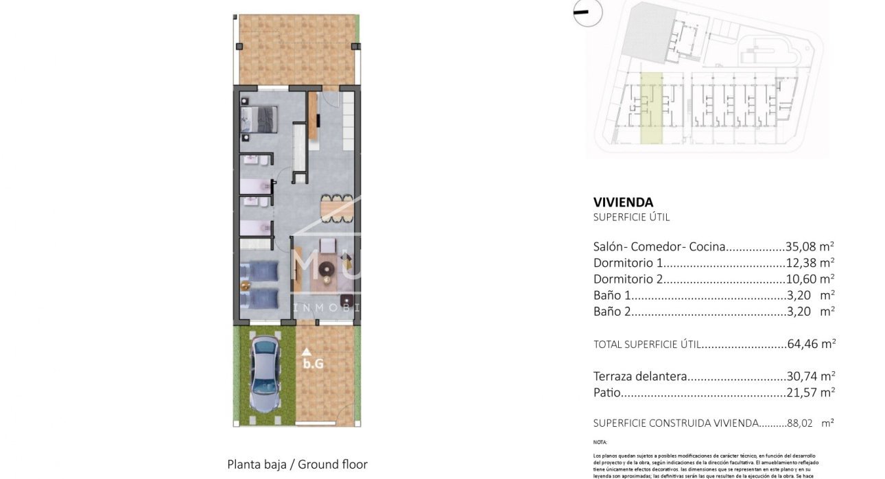 Resale - Bungalows -
Pilar de la Horadada