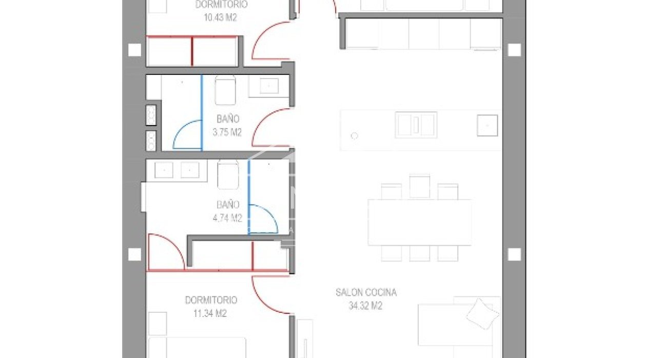 Resale - Bungalows -
Pilar de la Horadada