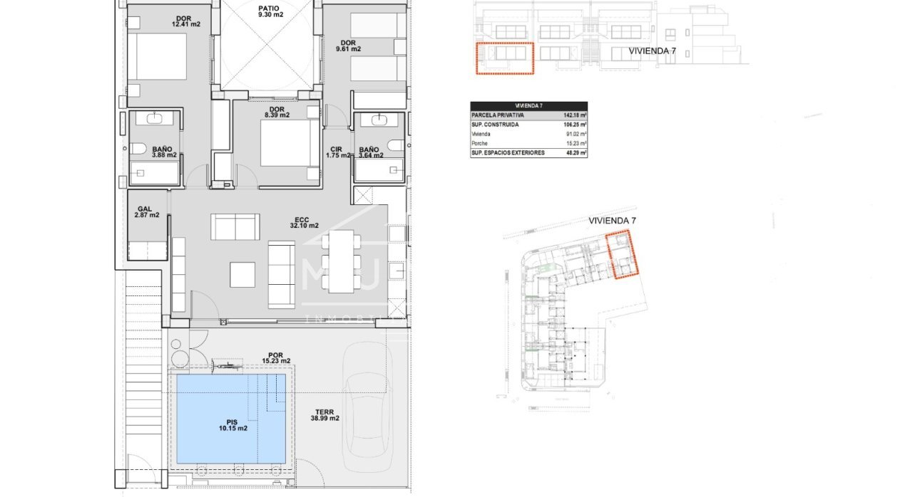 Resale - Bungalows -
Pilar de la Horadada
