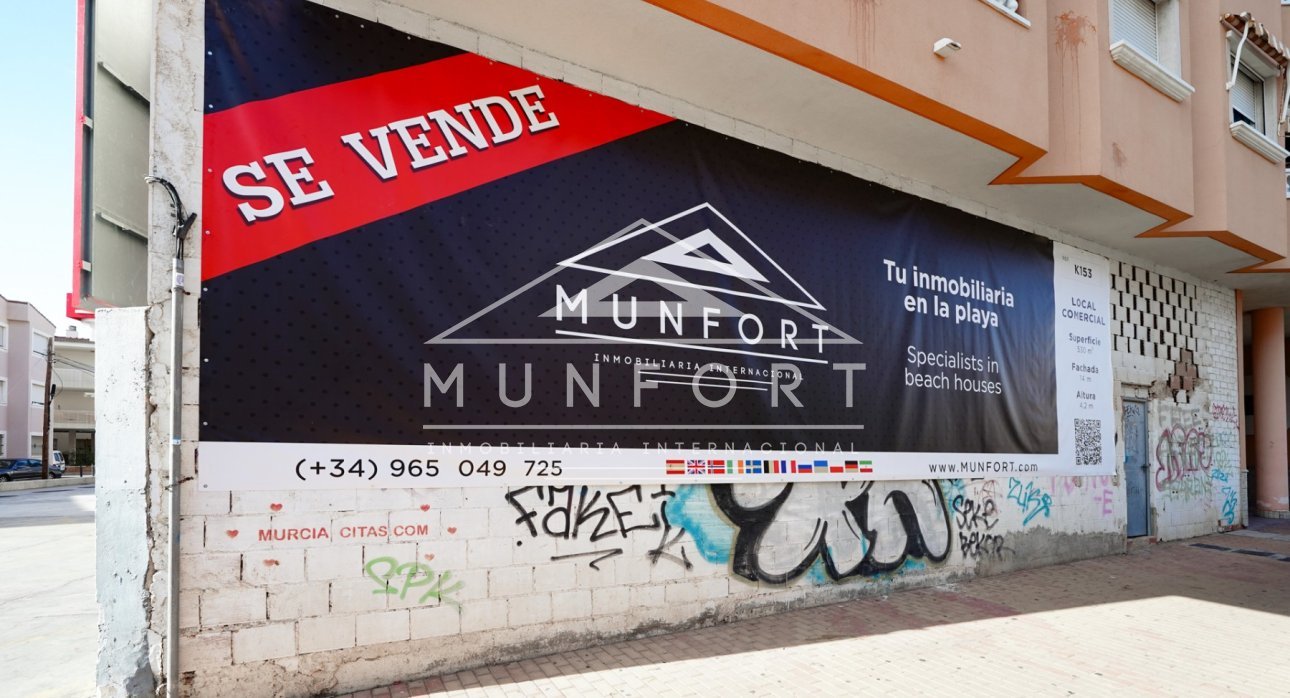 Resale - Commercial premises -
San Pedro del Pinatar - Lo Pagán