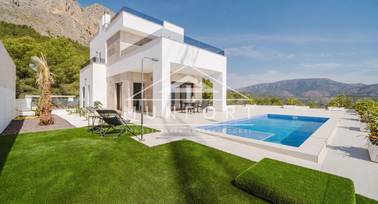 Resale - Luxury Villas -
Polop de La Marina 