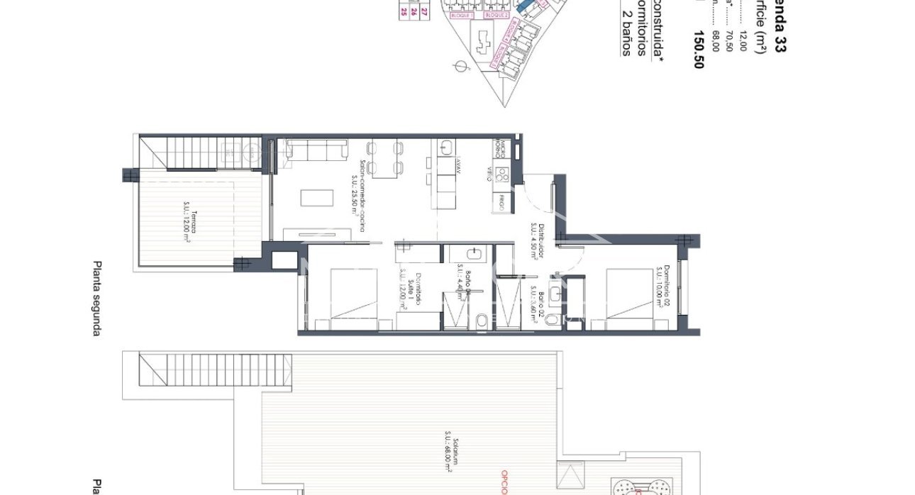 Resale - Penthouses -
Alcázares, Los - La Serena Golf - Los Alcázares