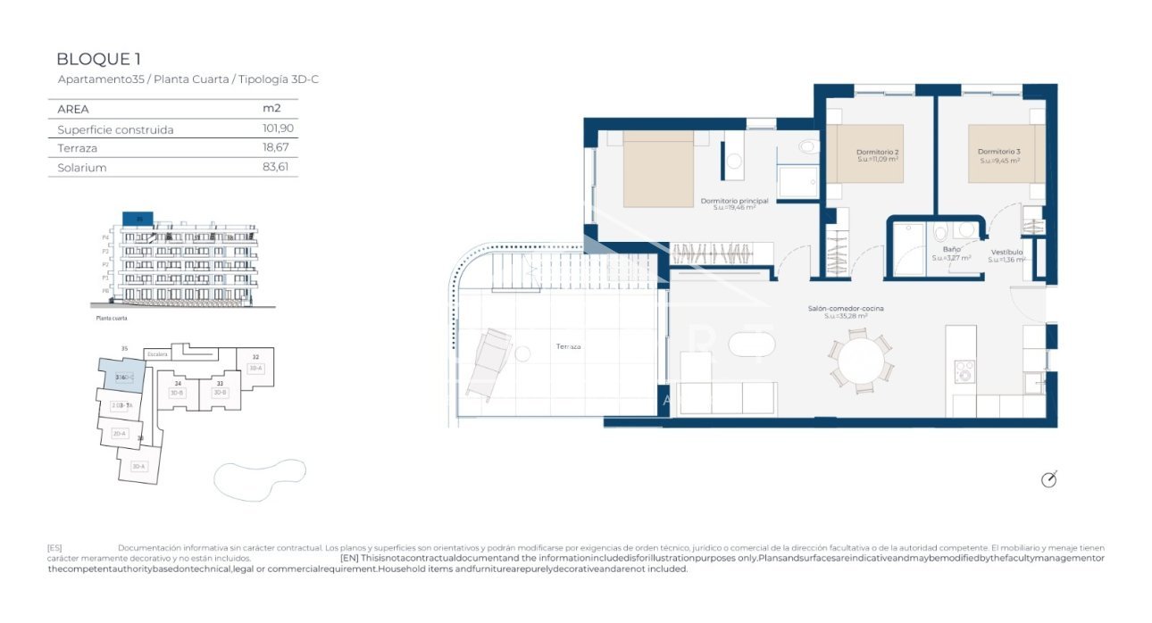 Resale - Penthouses -
Baños y mendigo - Baños y Mendigo