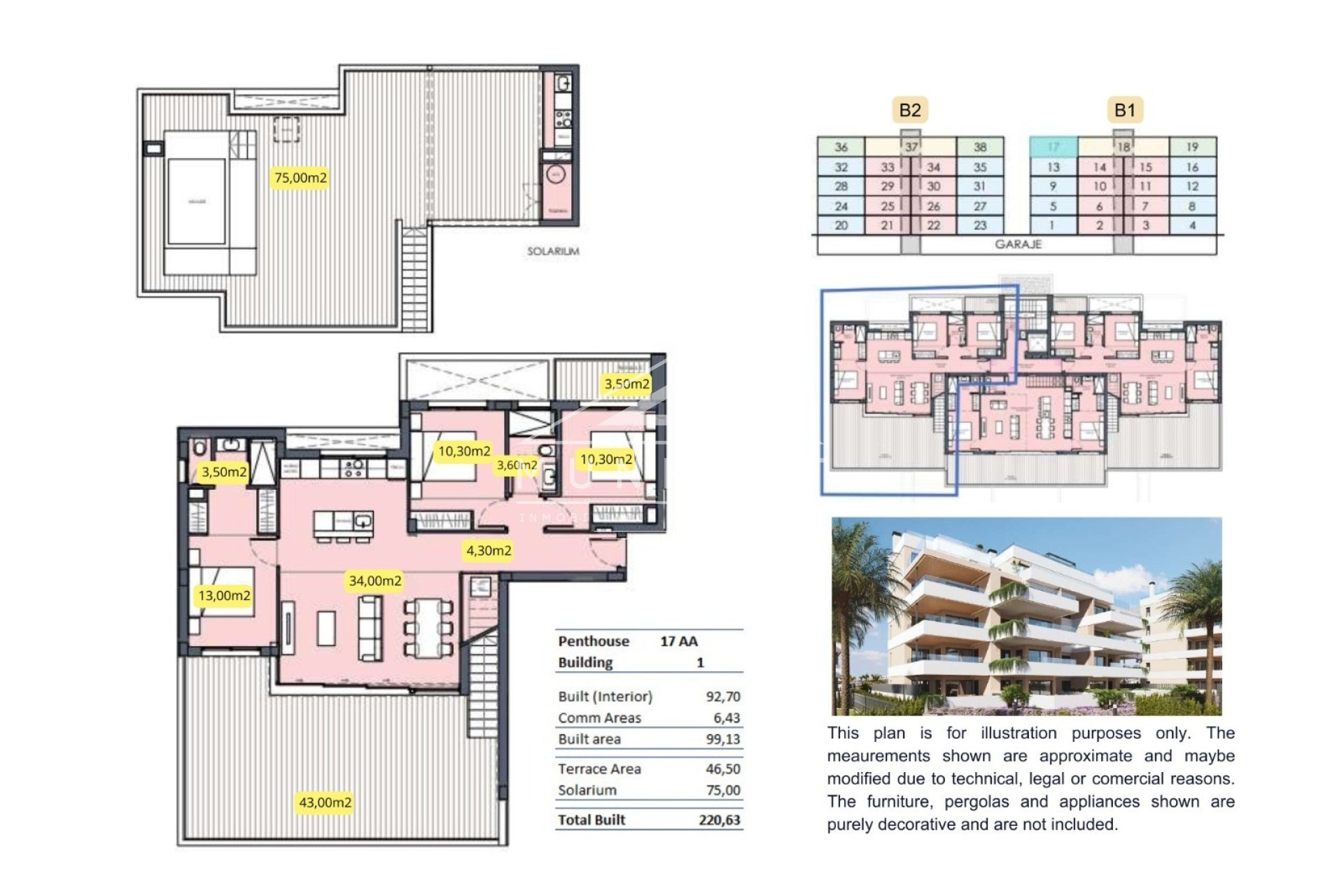 Resale - Penthouses -
Torre-Pacheco - Santa Rosal&iacute;a Lake and Life Resort