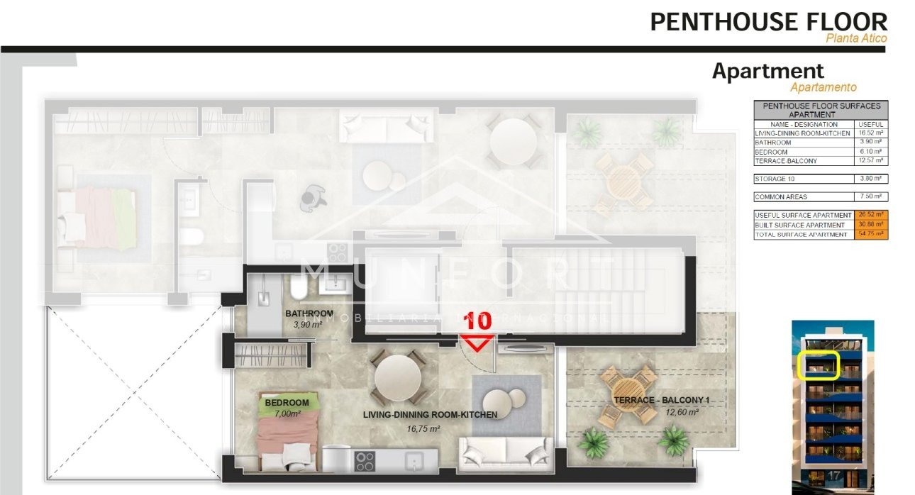 Resale - Penthouses -
Torrevieja - El Acequión - Torrevieja