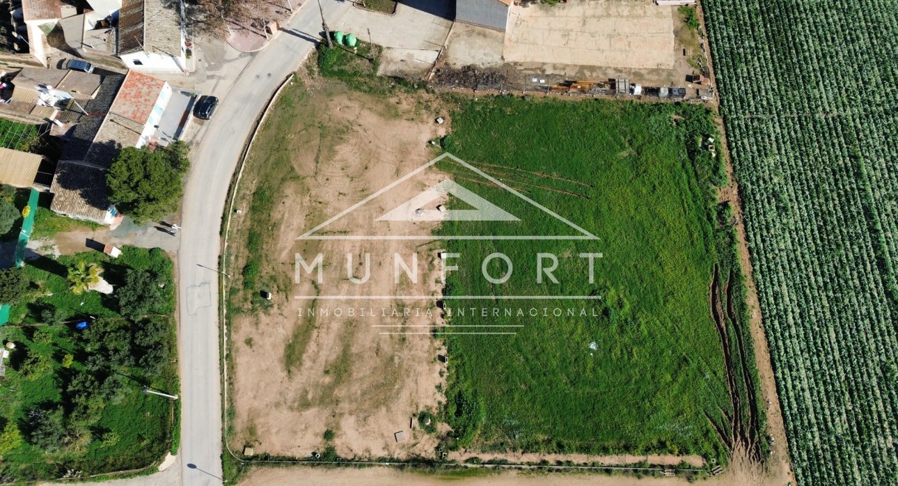 Resale - Plots -
Torre-Pacheco - SAN CAYETANO