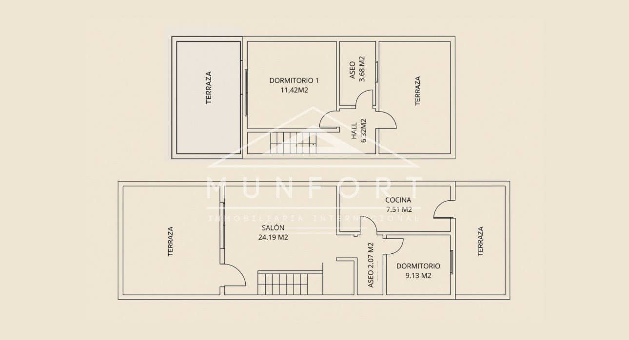 Resale - Terraced Houses -
Orihuela Costa - Villamartin