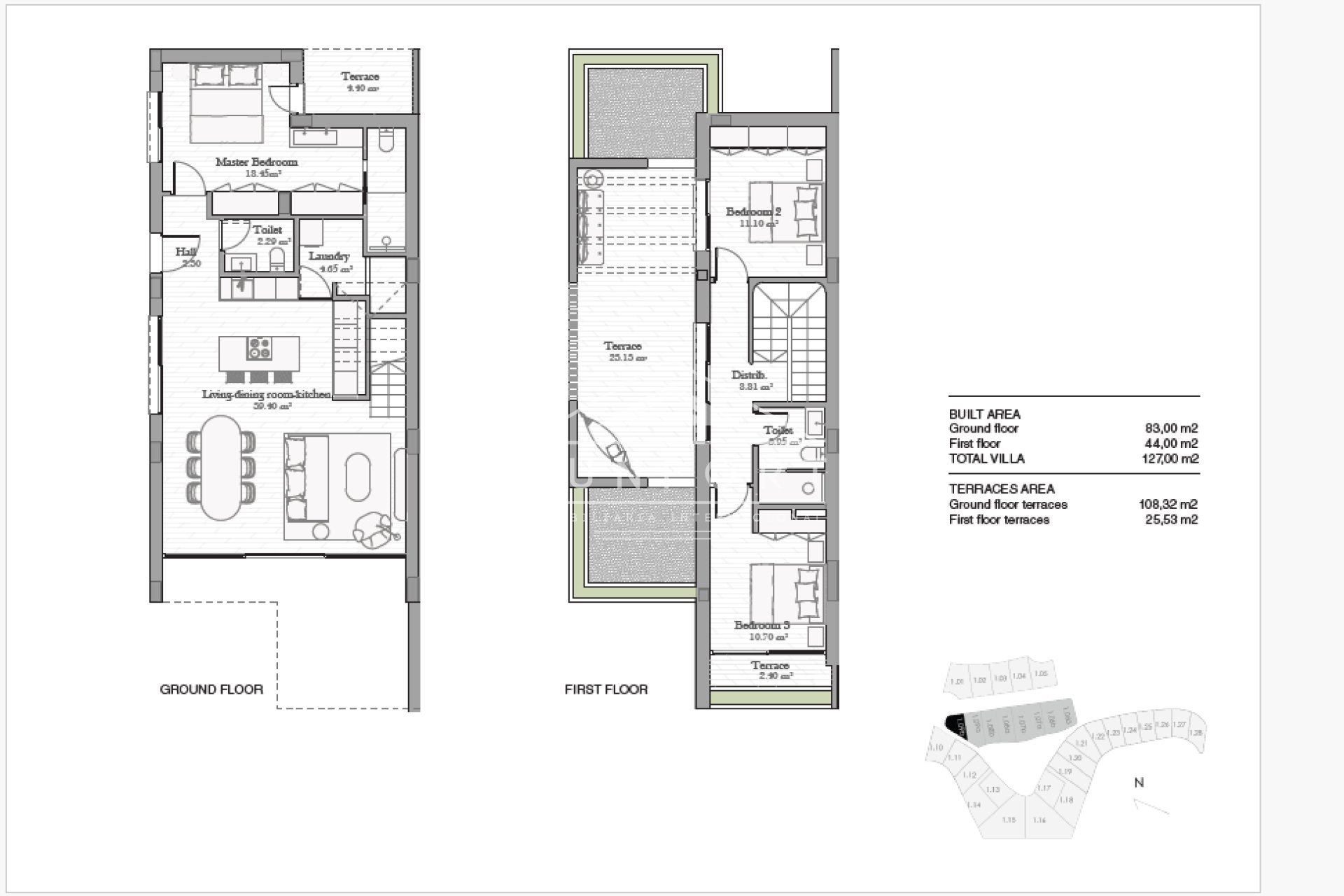 Resale - Villas -
Orihuela Costa - Las Colinas Golf