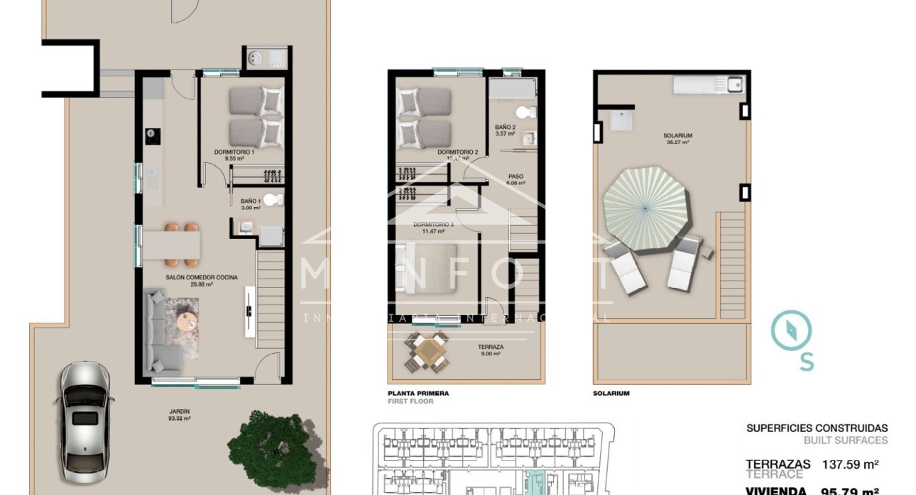 Resale - Villas -
Pilar de la Horadada - Torre de la Horadada