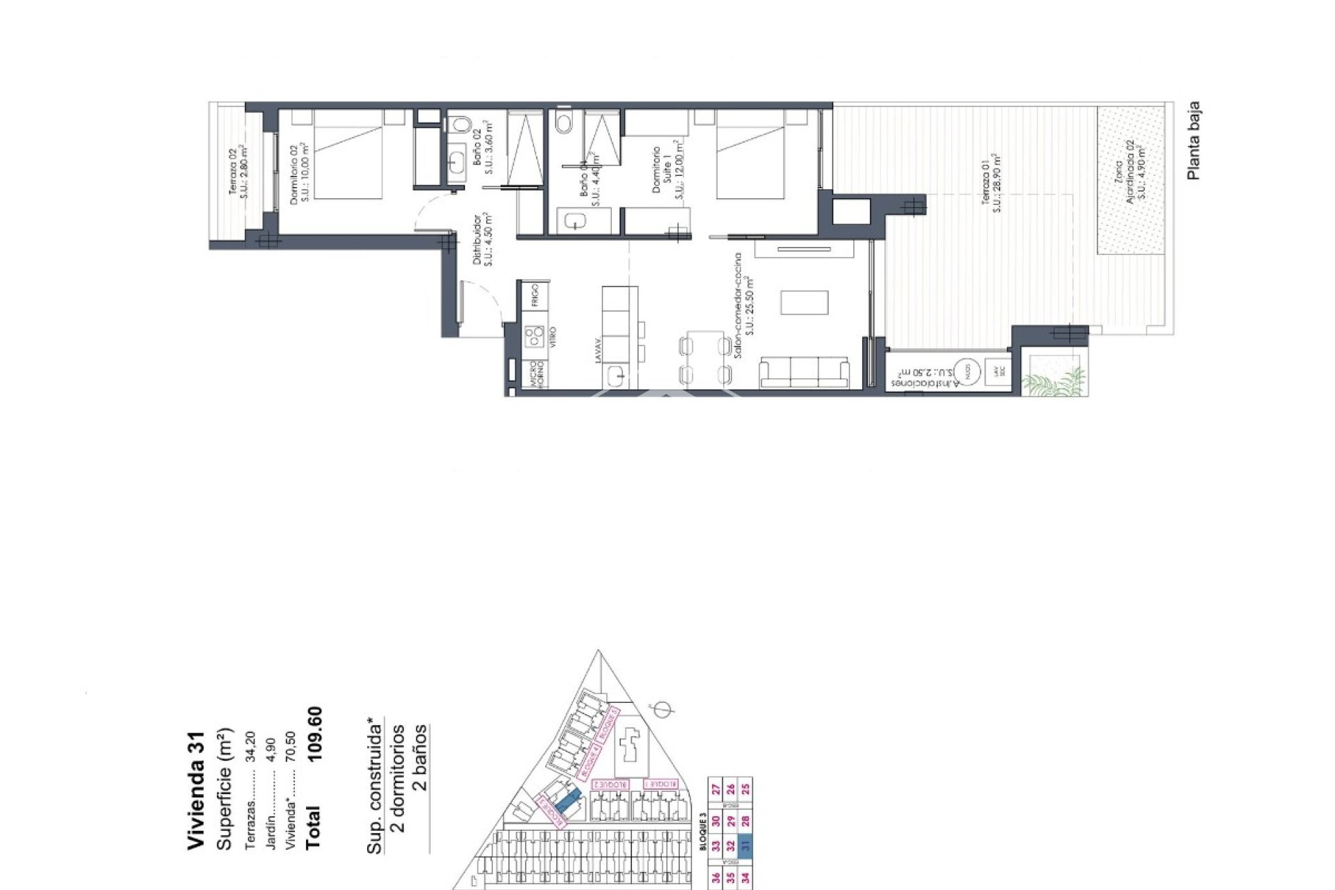 Revente - Appartements -
Alcázares, Los - La Serena Golf - Los Alcázares