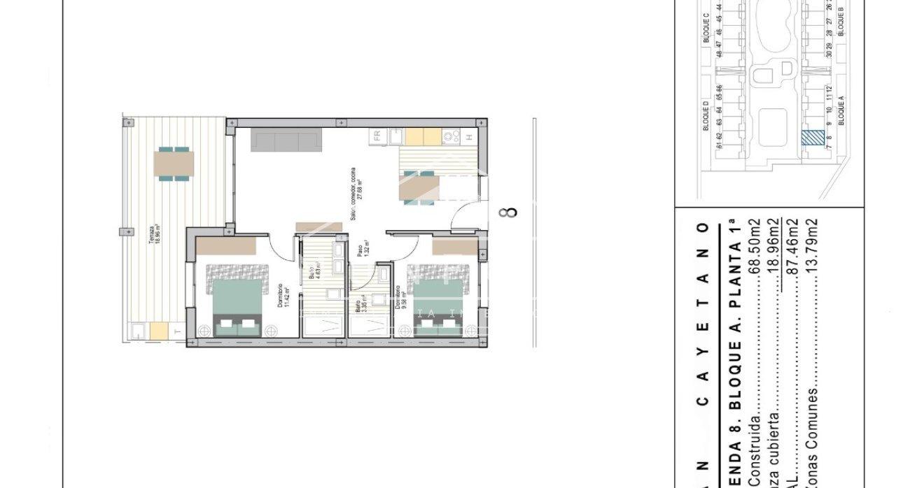 Revente - Appartements -
San Javier - San Cayetano