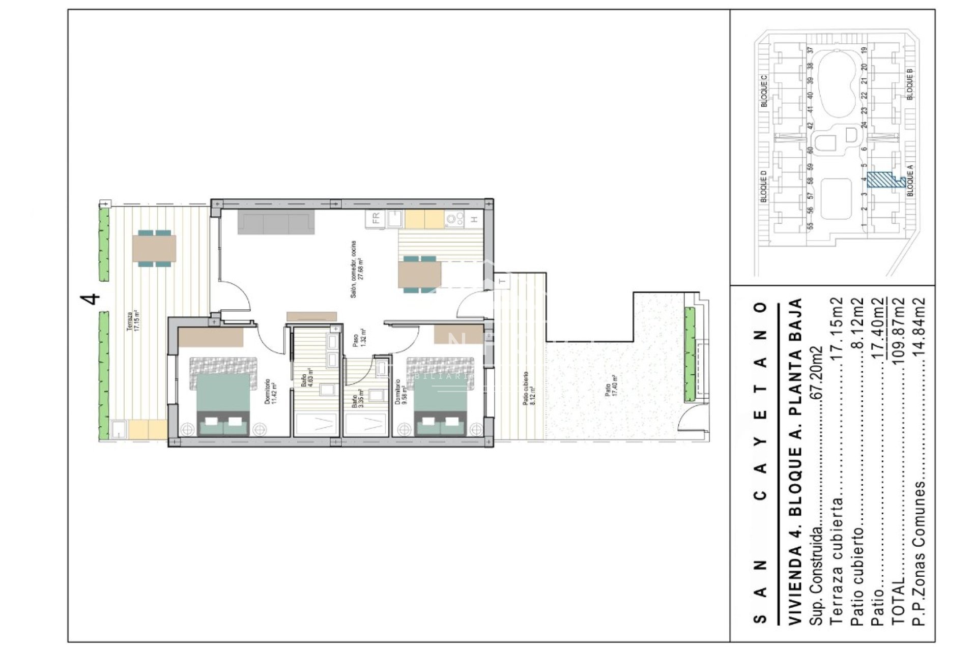 Revente - Appartements -
San Javier - San Cayetano