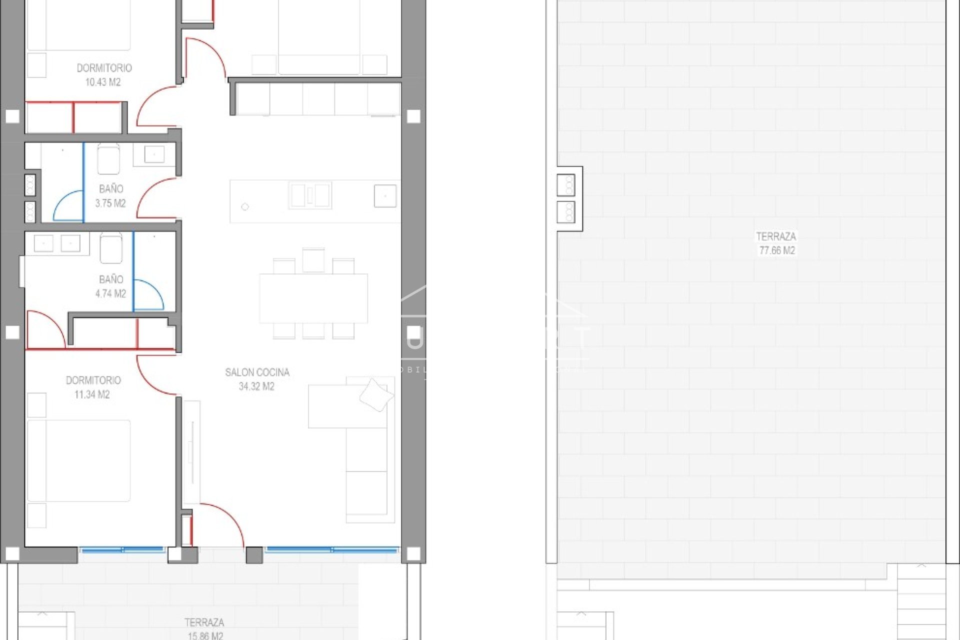 Revente - Bungalows -
Pilar de la Horadada