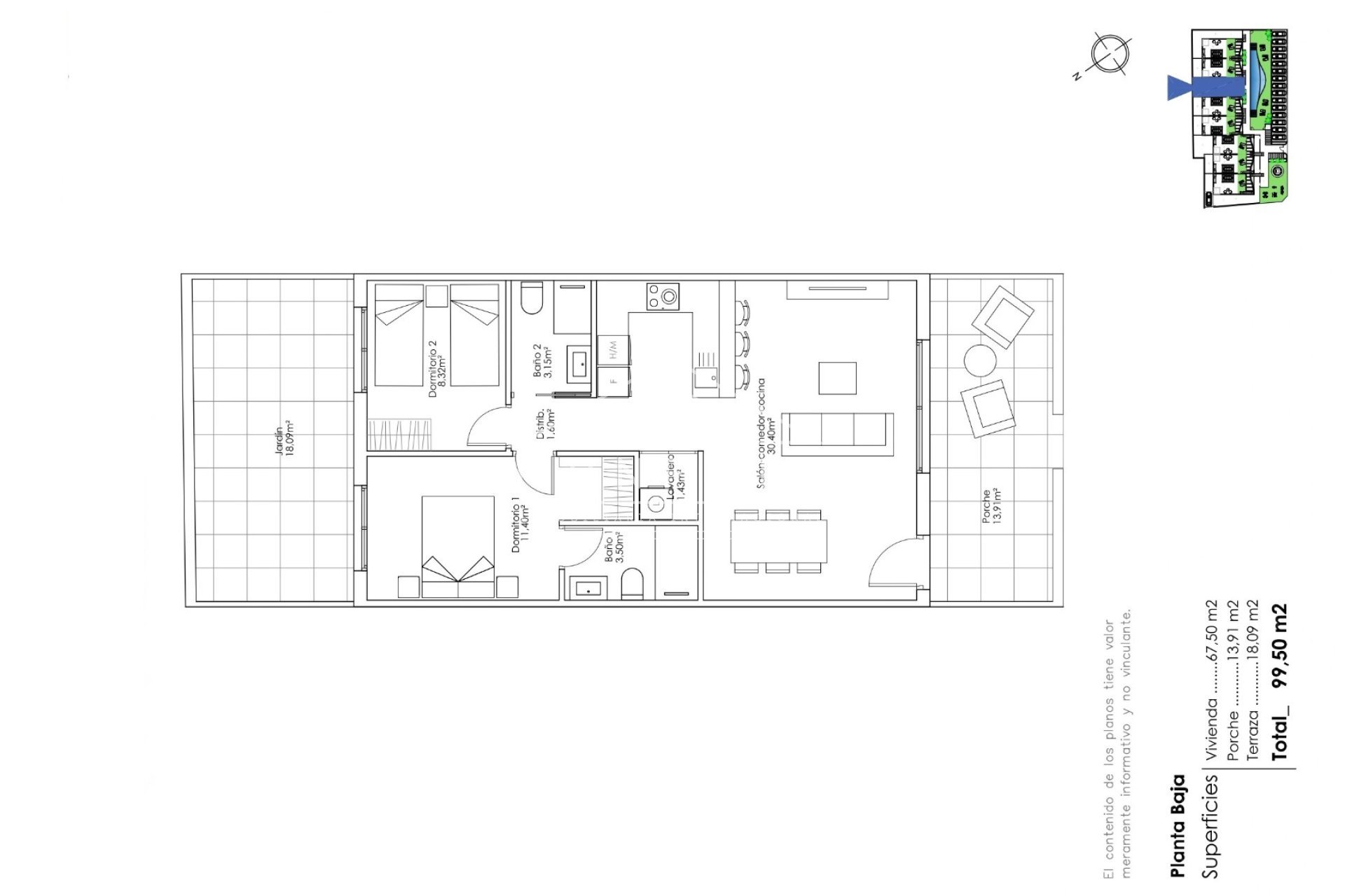 Revente - Bungalows -
Pilar de la Horadada
