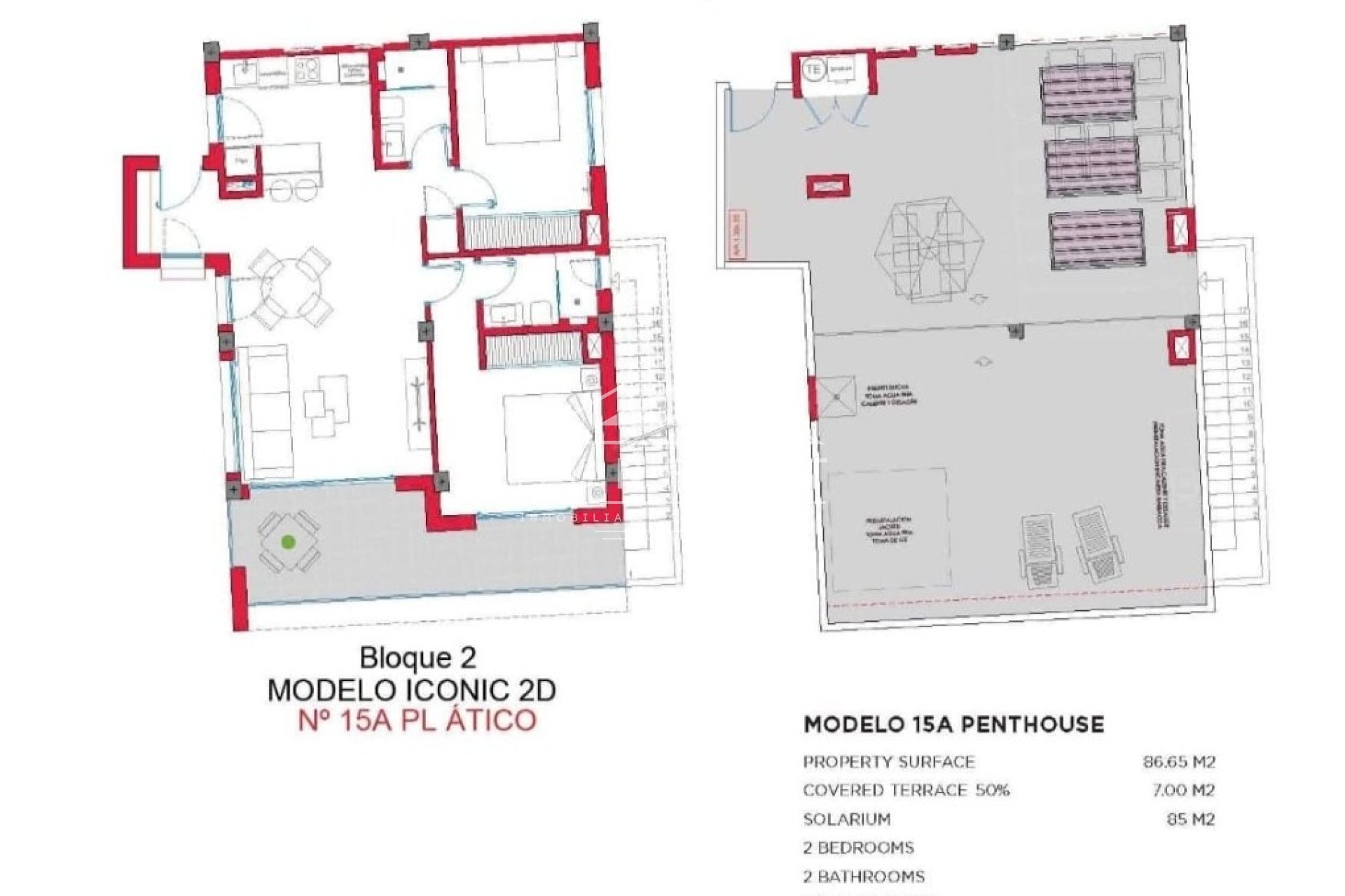 Revente - Penthouses -
Alcázares, Los - Los Alcázares