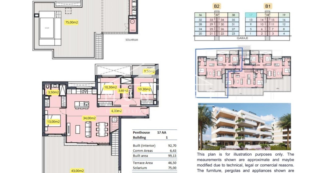 Revente - Penthouses -
Torre-Pacheco - Santa Rosal&iacute;a Lake and Life Resort