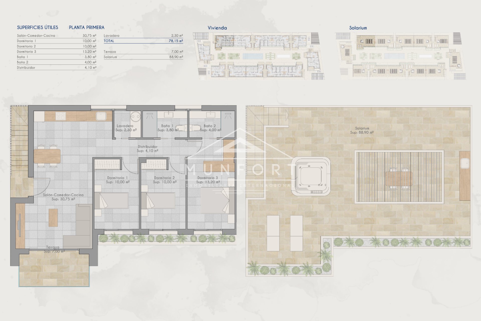 Revente - Penthouses -
Torre-Pacheco