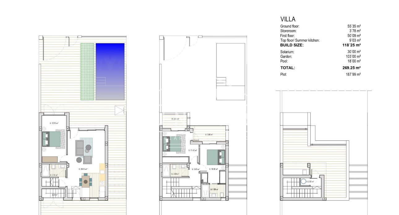 Revente - Villas -
Alcázares, Los - Los Narejos