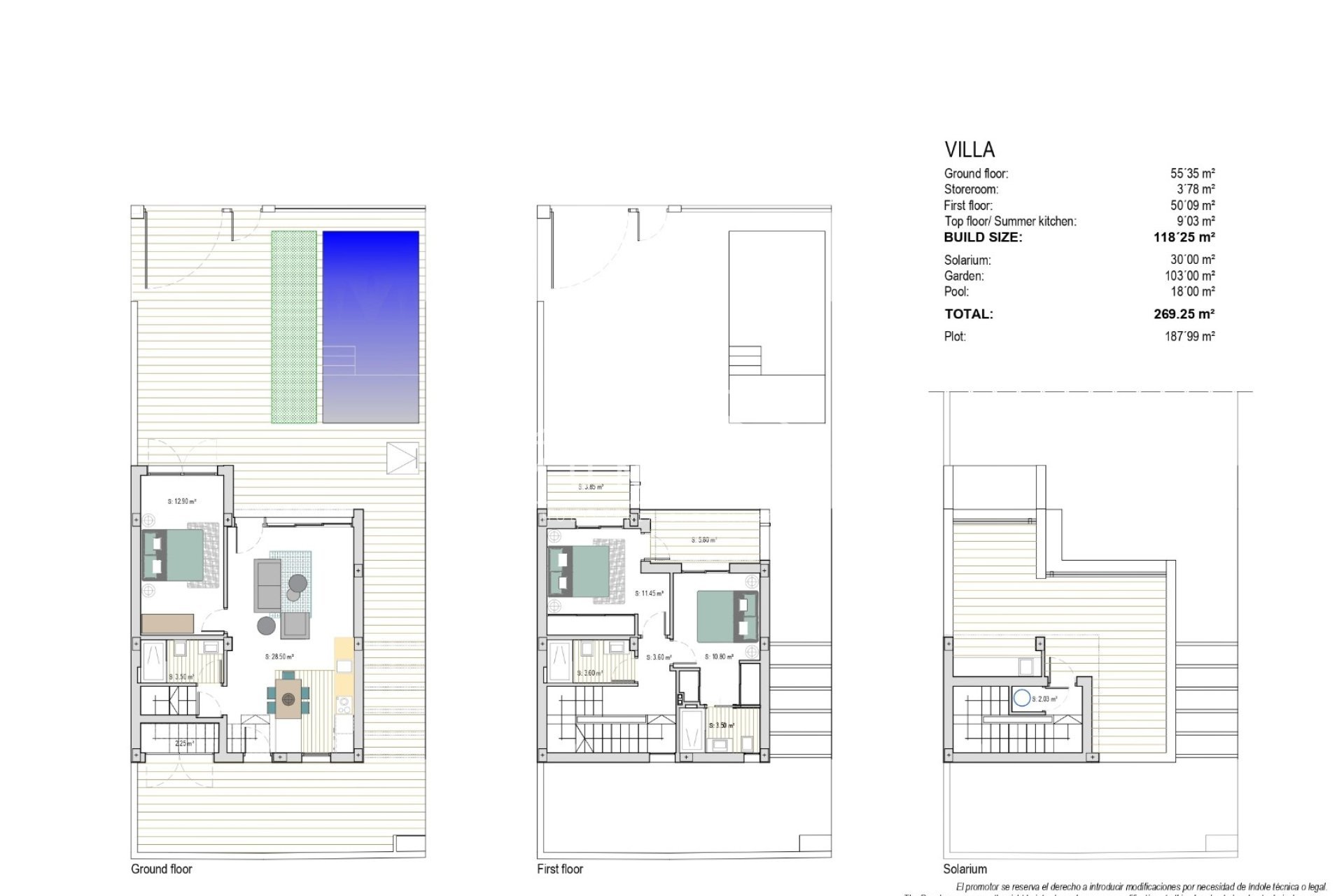 Revente - Villas -
Alcázares, Los - Los Narejos