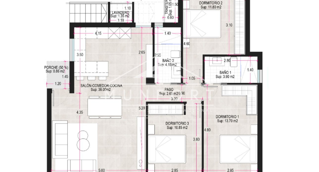 Revente - Villas -
Alhama de Murcia - Condado de Alhama