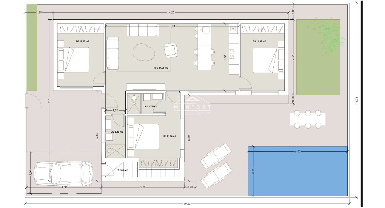 Revente - Villas -
Roldán