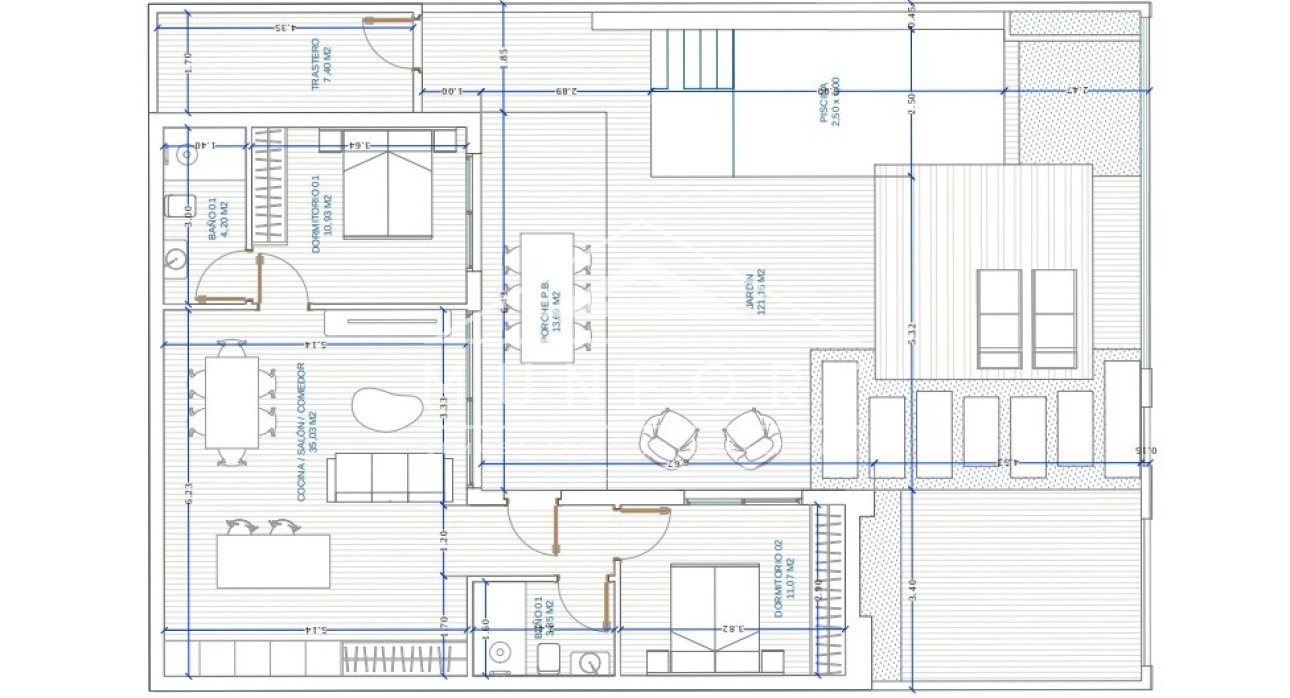 Revente - Villas -
Torre-Pacheco - Roldán