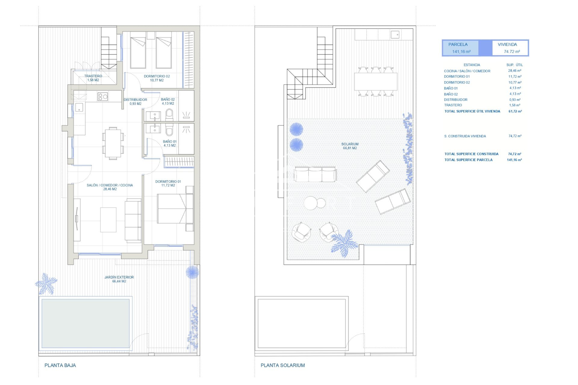 Revente - Villas -
Torre-Pacheco - Roldán