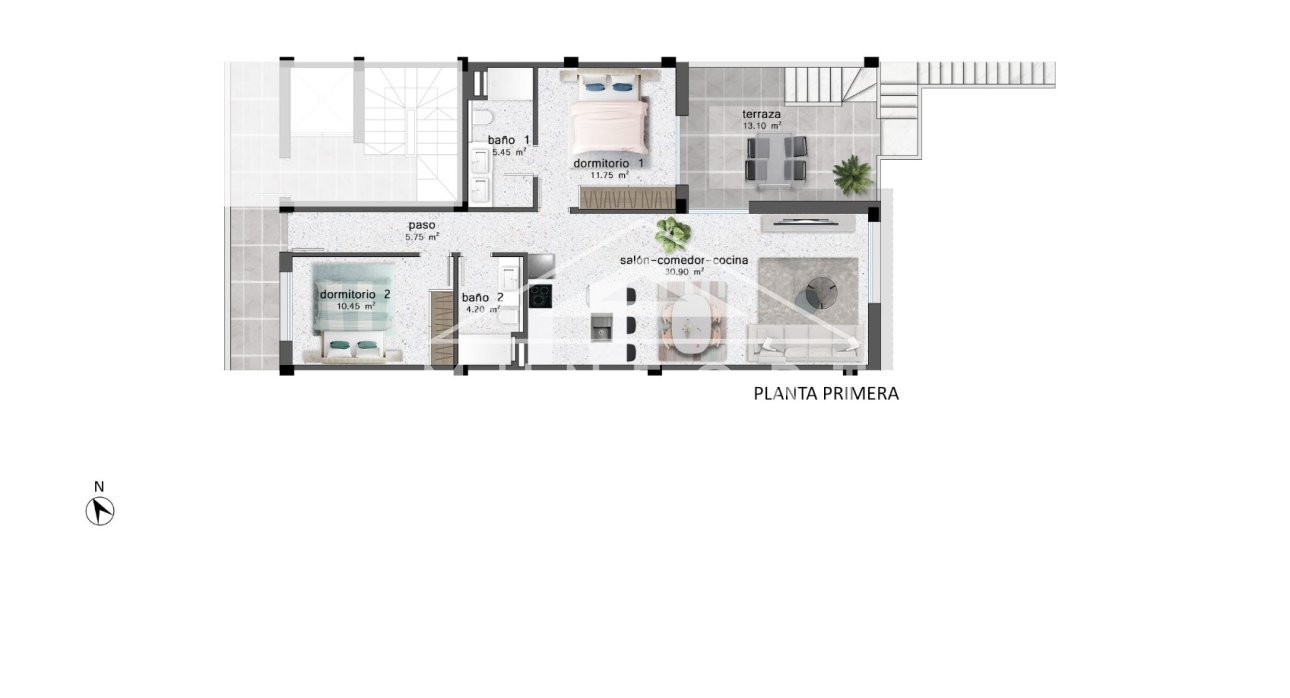 Segunda mano - Casas Adosadas -
Pilar de la Horadada