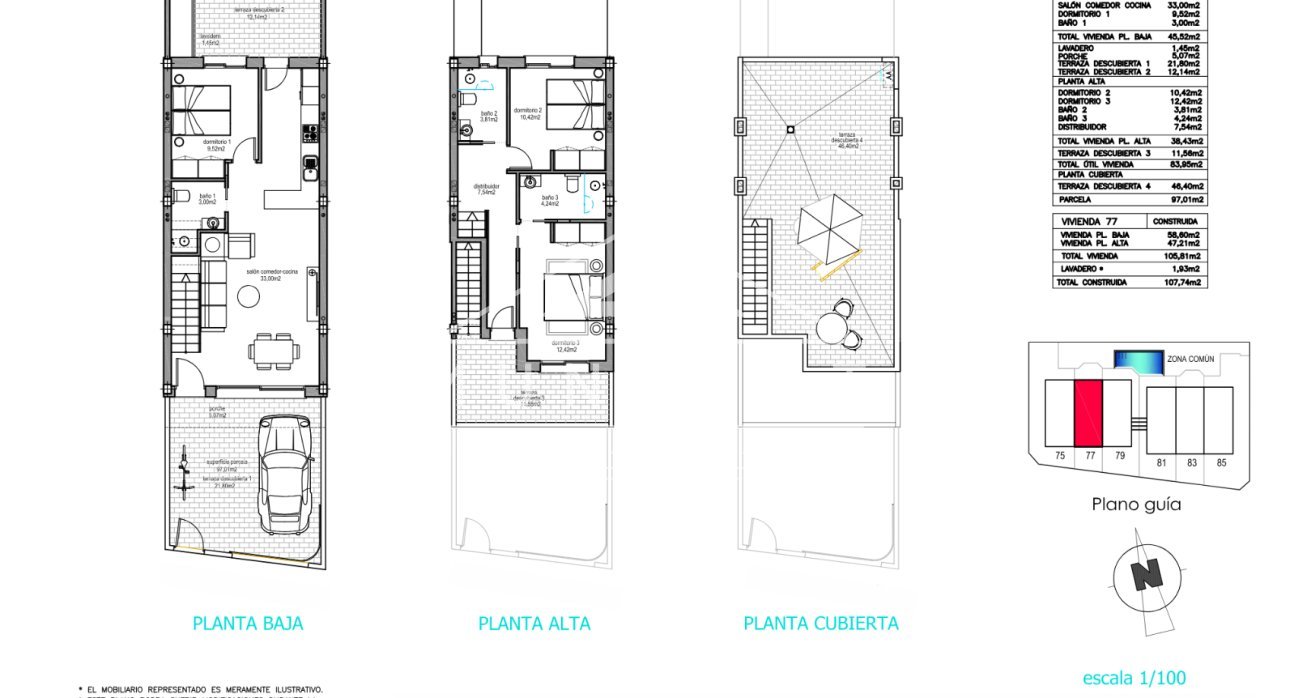 Segunda mano - Casas Adosadas -
Pilar de la Horadada