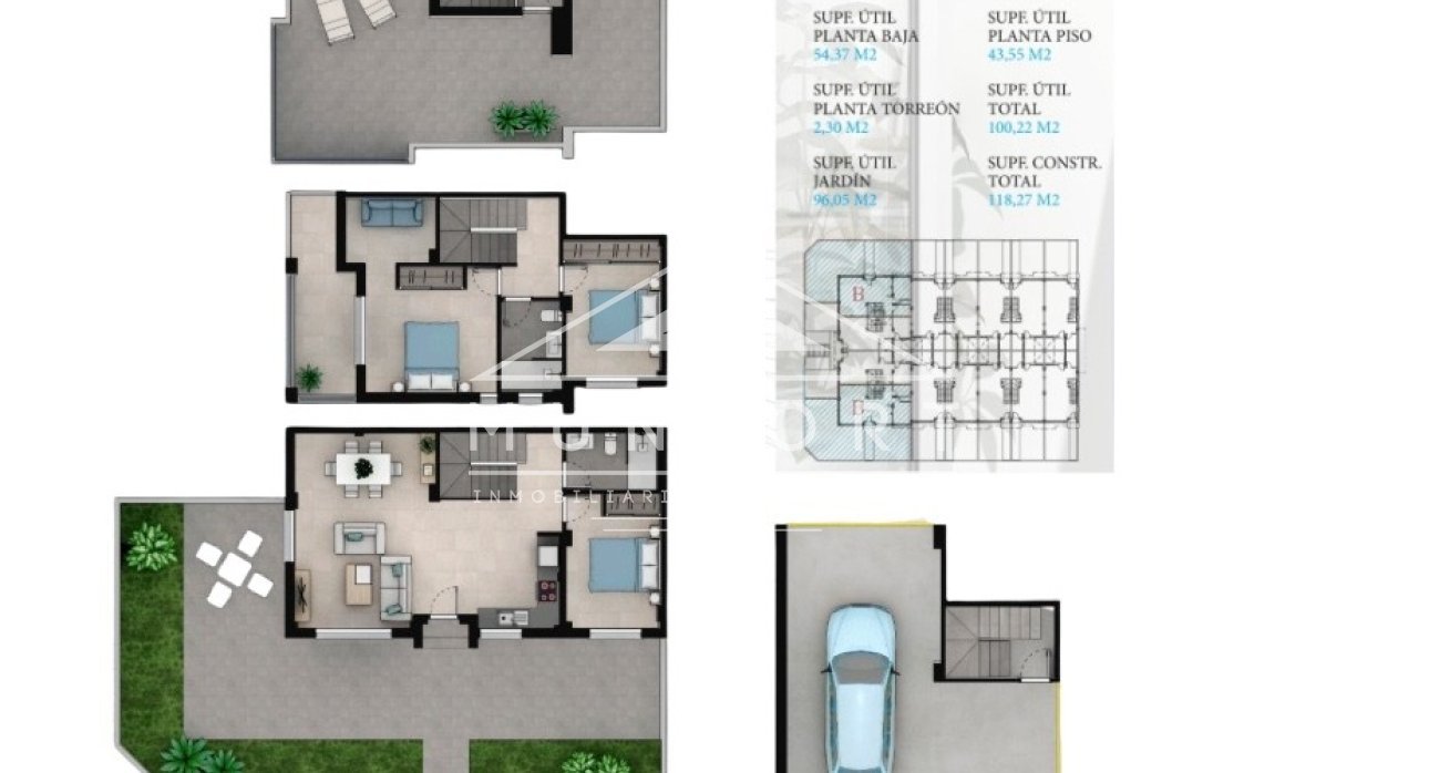 Segunda mano - Casas Adosadas -
San Javier - La Manga del Mar Menor