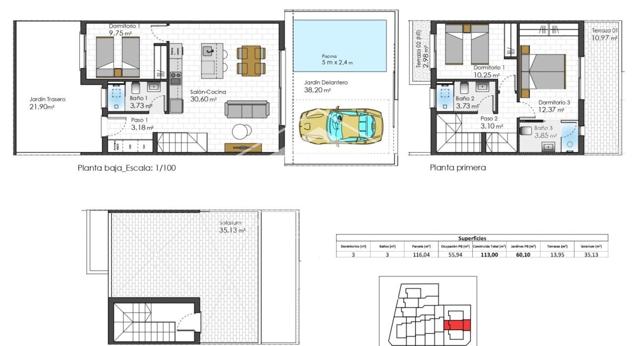Segunda mano - Casas Adosadas -
San Javier - Santiago de la Ribera