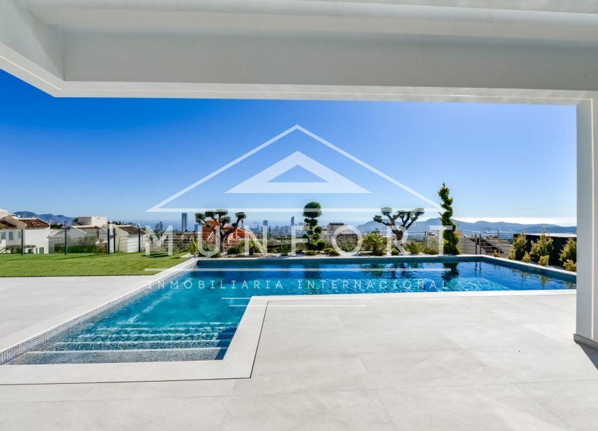 Videresalg - Luksusvillaer -
Finestrat - Sierra Cortina