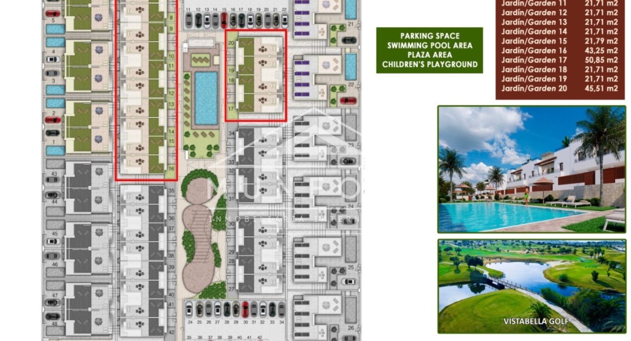 Videresalg - Rekkehus -
Orihuela - Vistabella - Orihuela