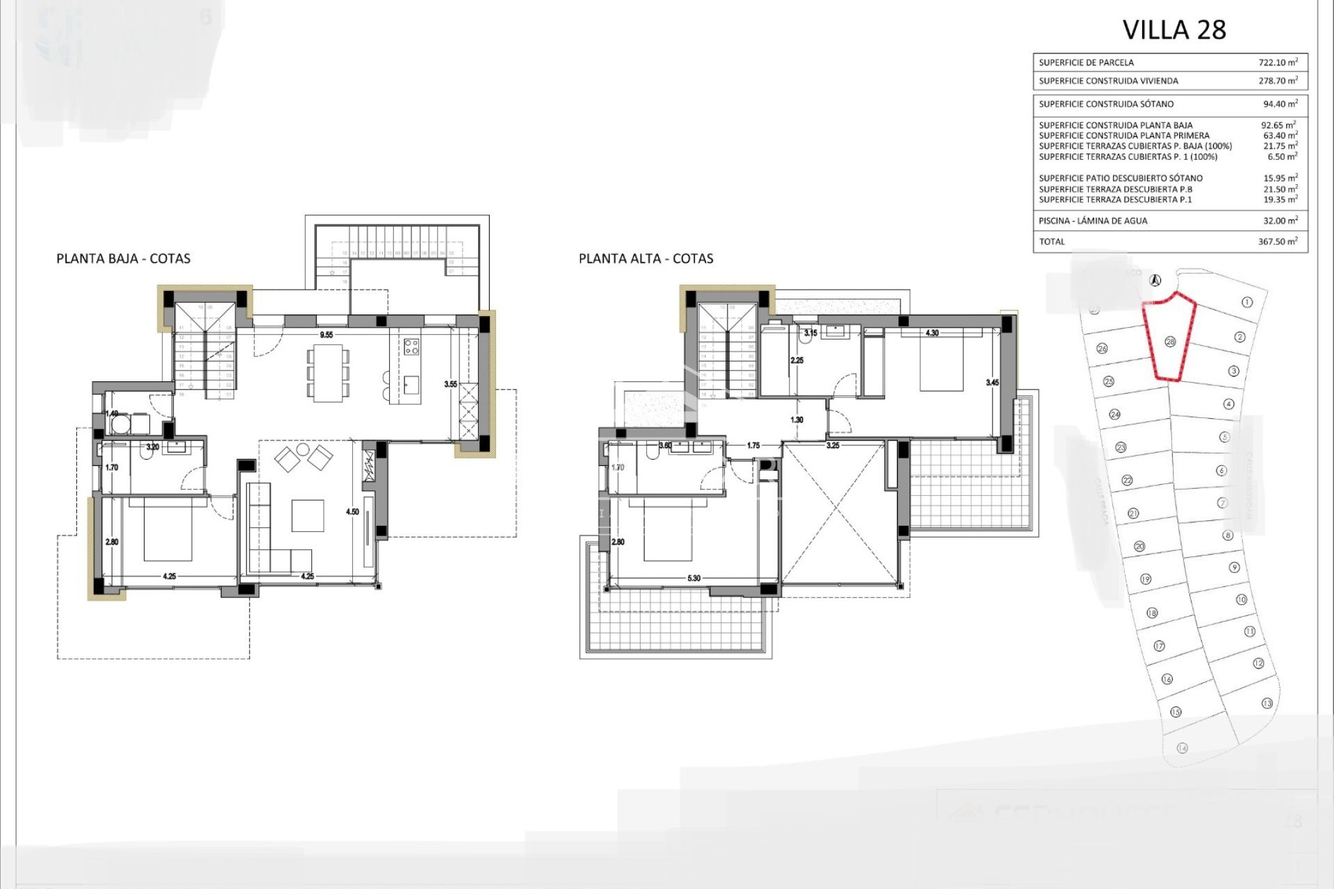 Videresalg - Villaer -
Finestrat - Balcón de Finestrat