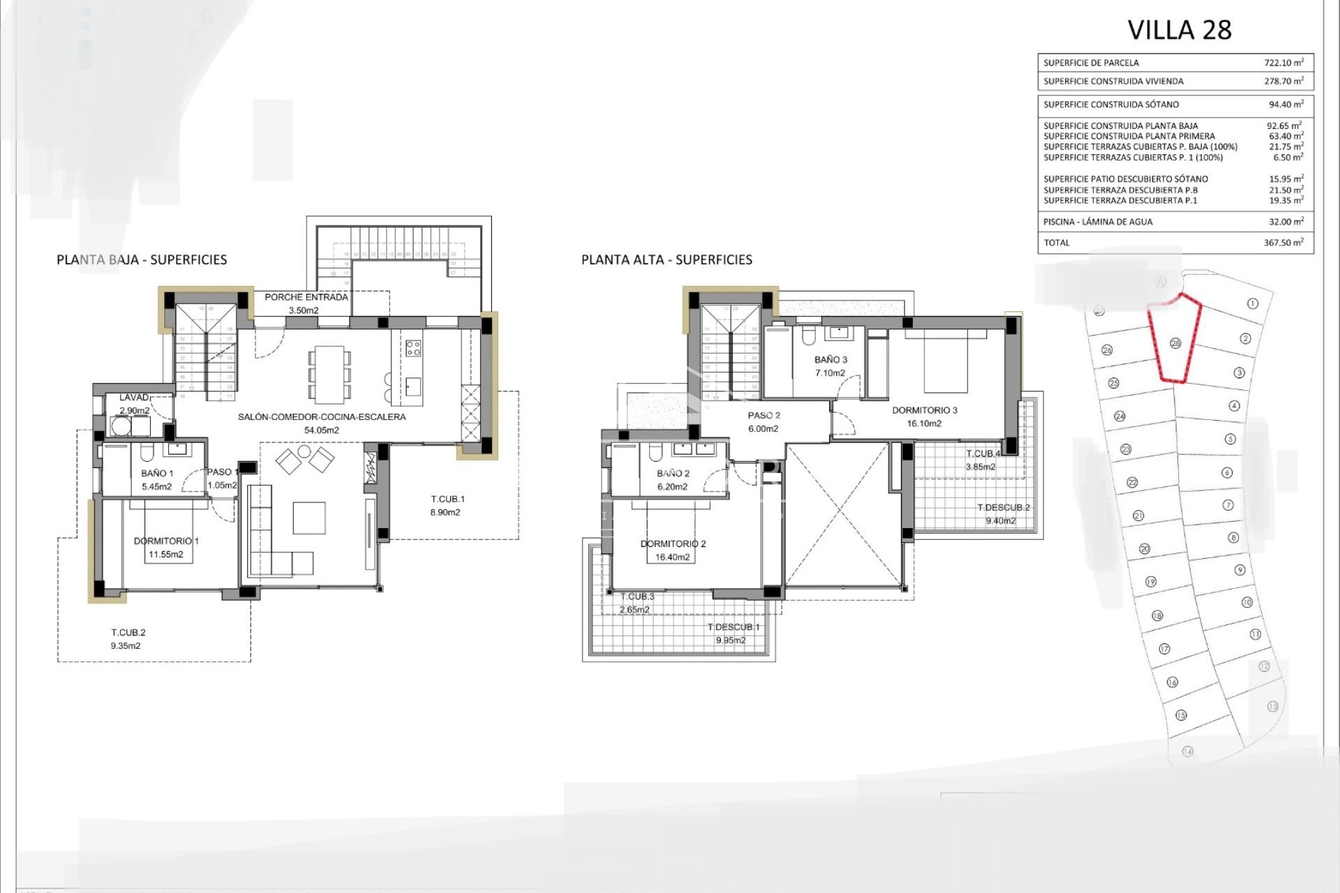 Videresalg - Villaer -
Finestrat - Balcón de Finestrat
