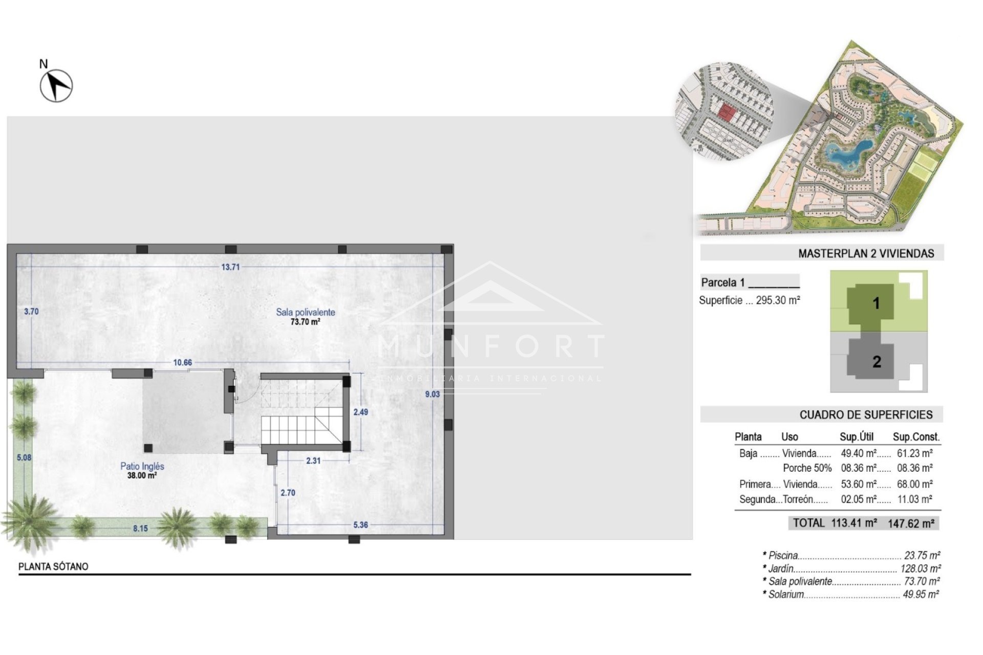 Videresalg - Villaer -
Torre-Pacheco - Santa Rosalía Lake and Life Resort