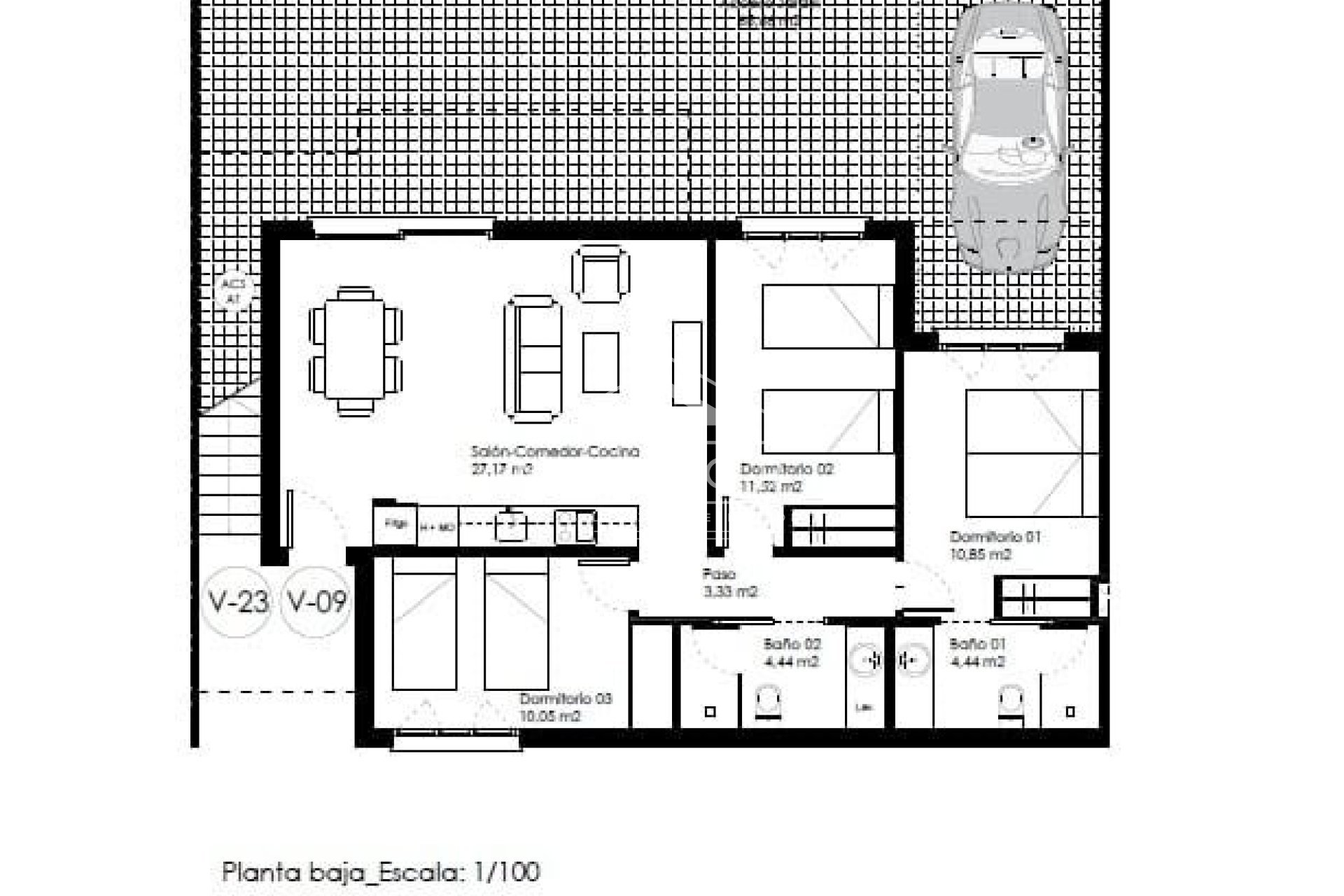 Wiederverkauf - Bungalows -
Pilar de la Horadada