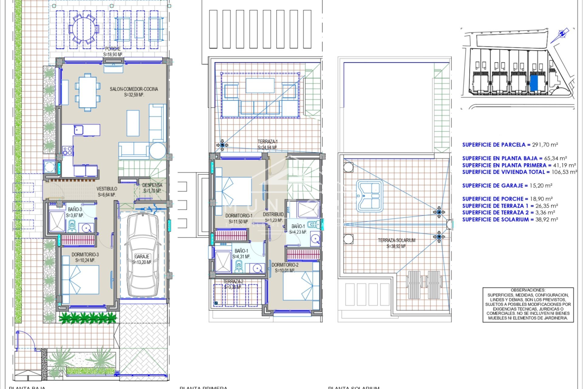 Wiederverkauf - Luxusvillen -
Alcázares, Los - Los Narejos