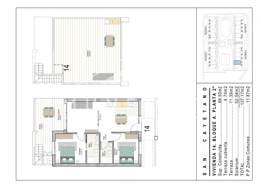Wiederverkauf - Penthäuser -
San Javier - San Cayetano