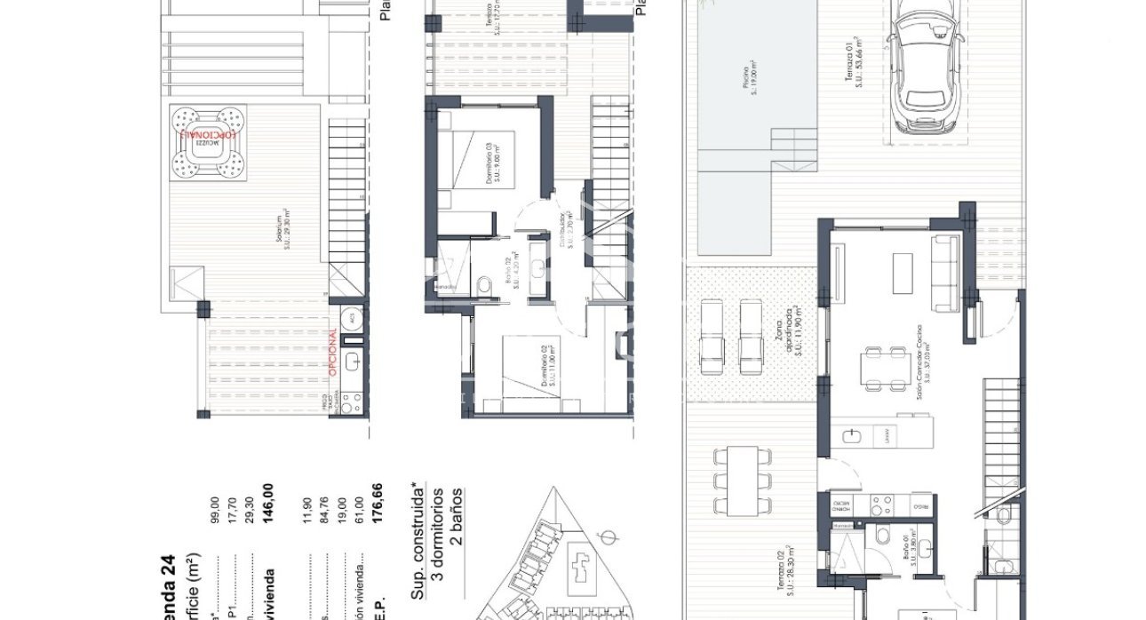 Wiederverkauf - Villen -
Alcázares, Los - La Serena Golf - Los Alcázares