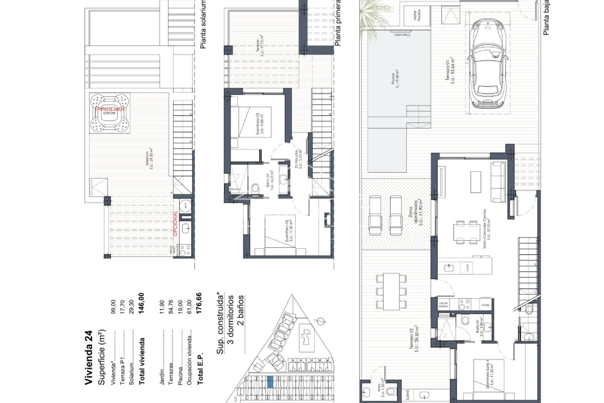 Wiederverkauf - Villen -
Alcázares, Los - La Serena Golf - Los Alcázares