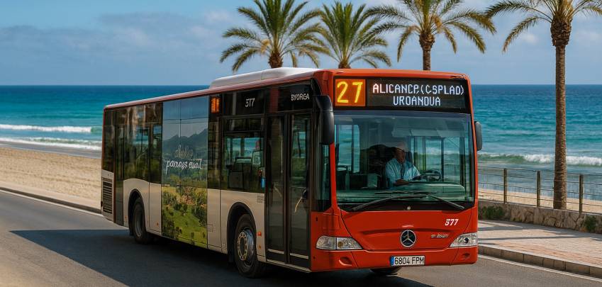 Transport in the Costa Blanca and Costa Cálida: how to get around the Mediterranean easily and comfortably