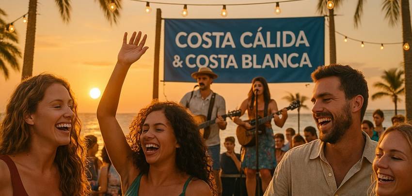 Opplev den beste sommeren på Costa Blanca og Costa Cálida: arrangementer, festivaler og unike opplevelser.