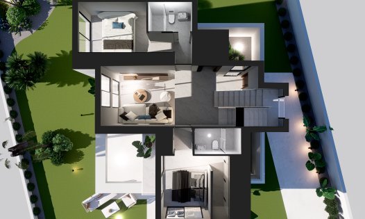 Videresalg - Luksusvillaer -
Finestrat - Balcón de Finestrat