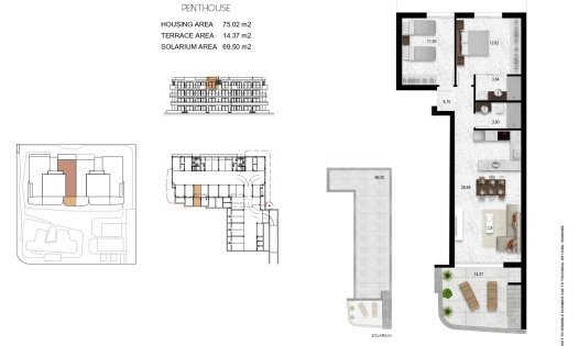 Resale - Penthouses -
Orihuela Costa - Lomas de Cabo Roig