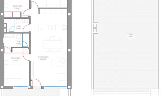 Återförsäljning - Bungalows -
Pilar de la Horadada