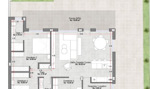 Herverkoop - Villa's -
Alhama de Murcia - Condado de Alhama