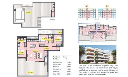 Återförsäljning - Takvåningar -
Torre-Pacheco - Santa Rosal&iacute;a Lake and Life Resort