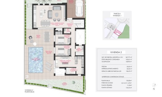 Resale - Villas -
Torre-Pacheco - Santa Rosal&iacute;a Lake and Life Resort